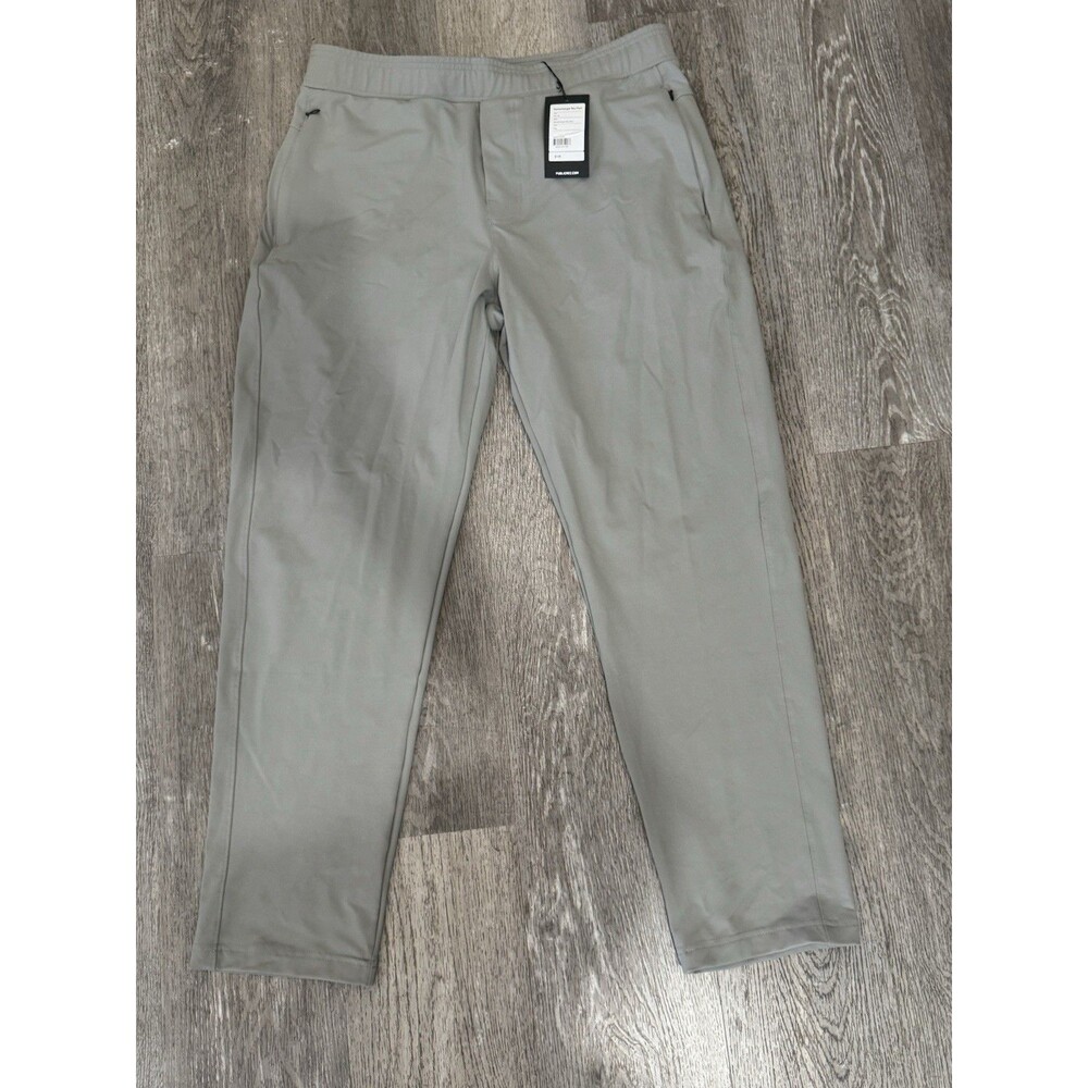 Public Rec Gamechanger Rec Pants Light Gray  Men's Size 36x32 New